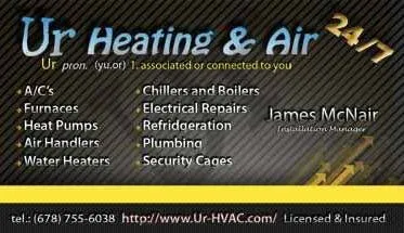 Slide of Ur Heating & Air and Handyman Services