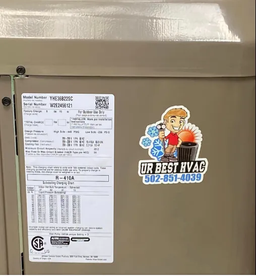 Slide of UrBest HVAC