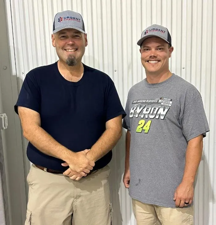 Slide of Urgent Air Services