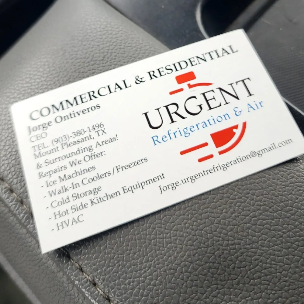 Slide of Urgent Refrigeration & Air