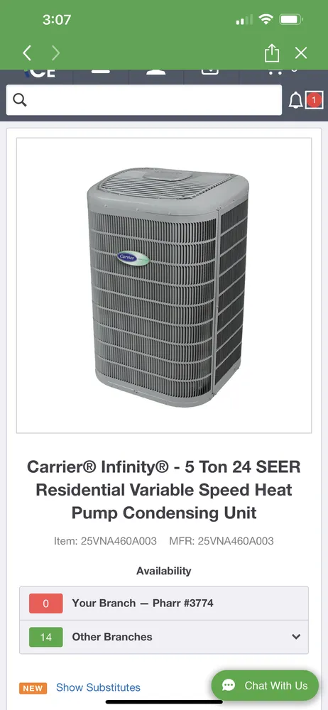 Slide of US Air and heating