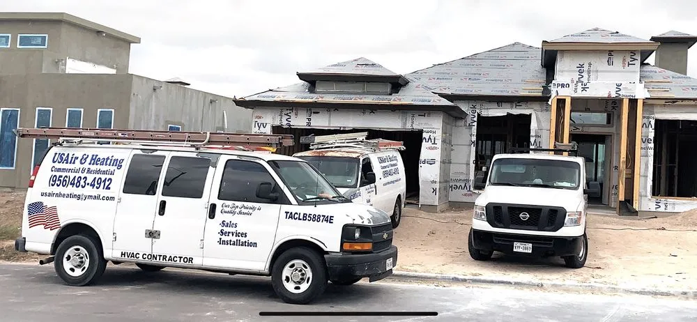 Slide of US Air and heating