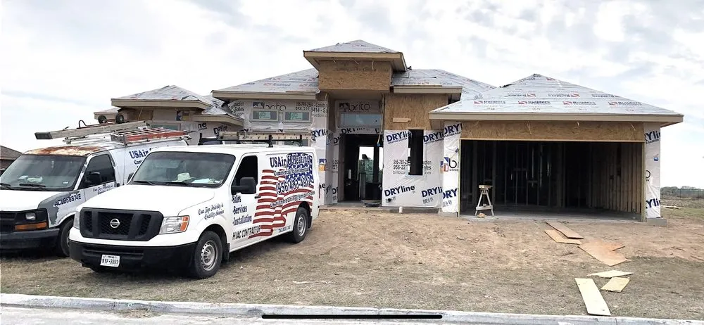 Slide of US Air and heating