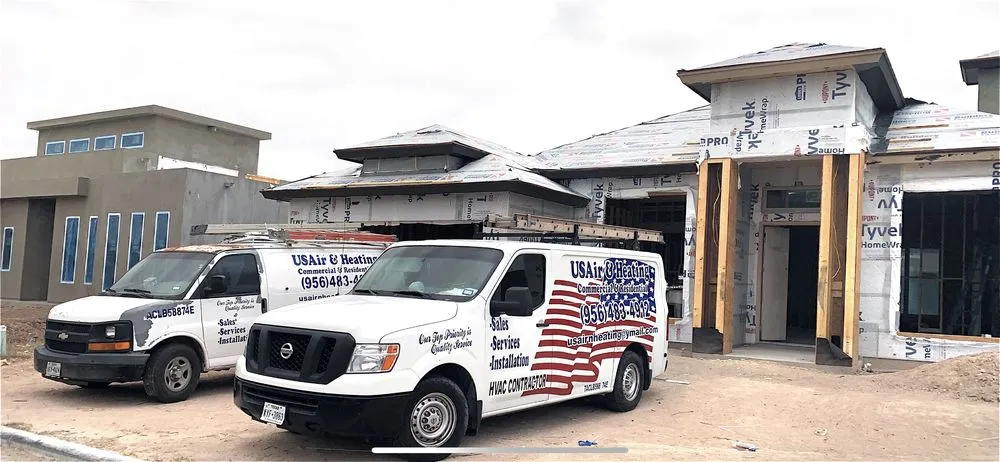 Slide of US Air and heating