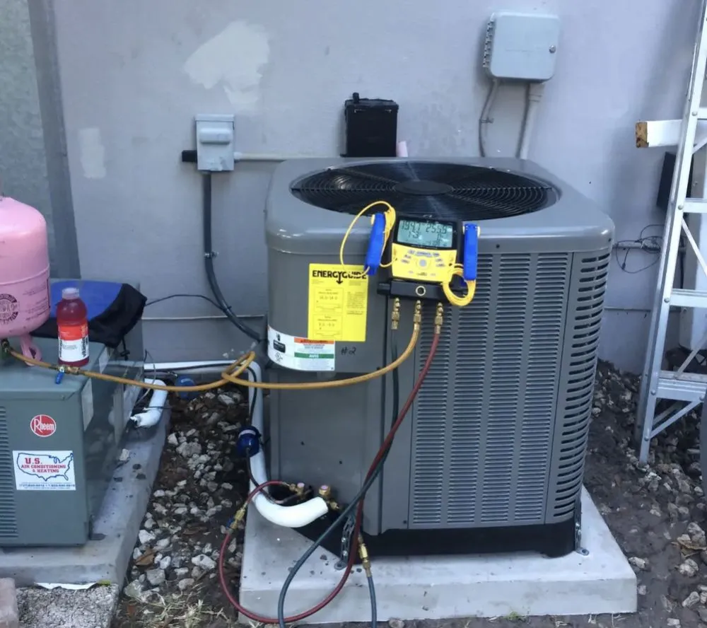 Slide of US Air Conditioning & Heating