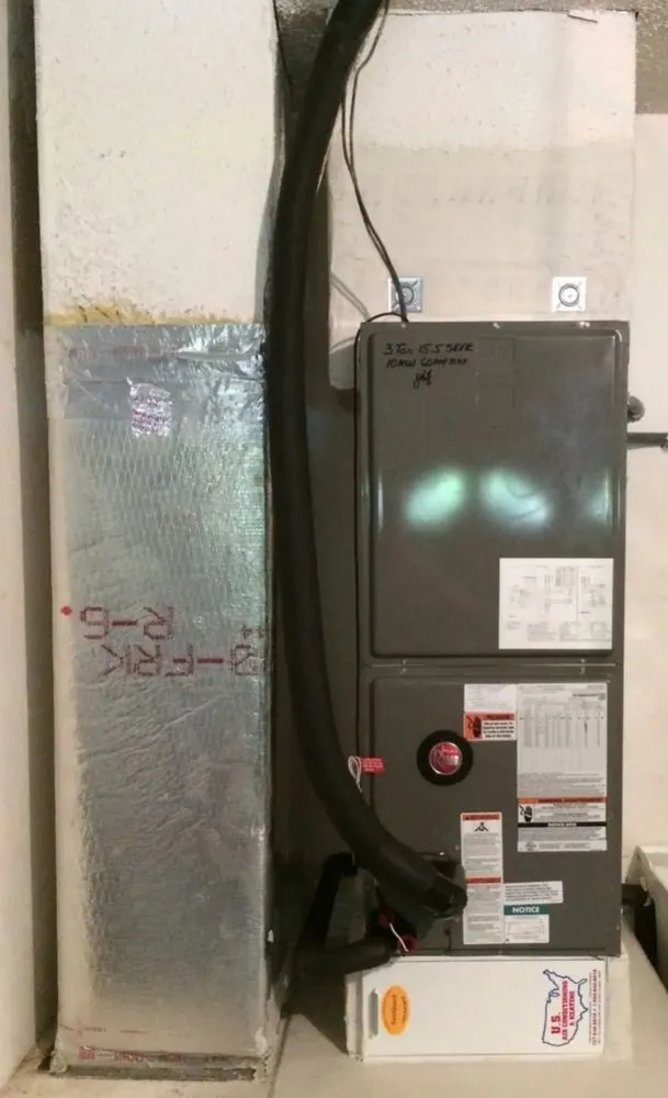 Slide of US Air Conditioning & Heating