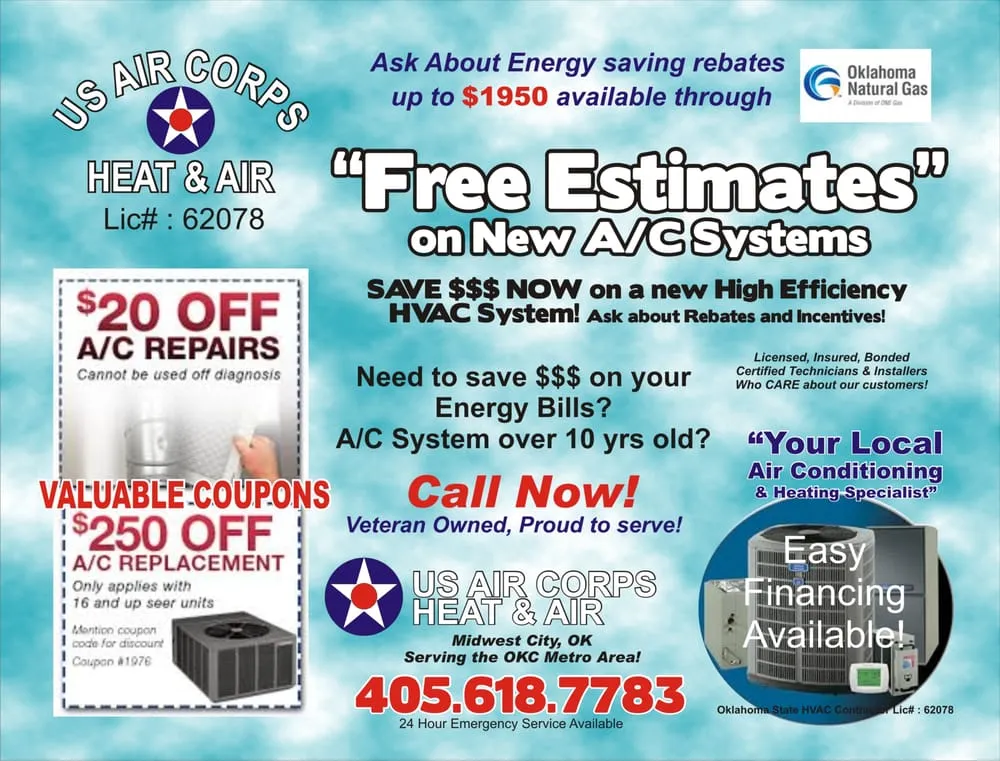 Slide of US Air Corps Heat & Air