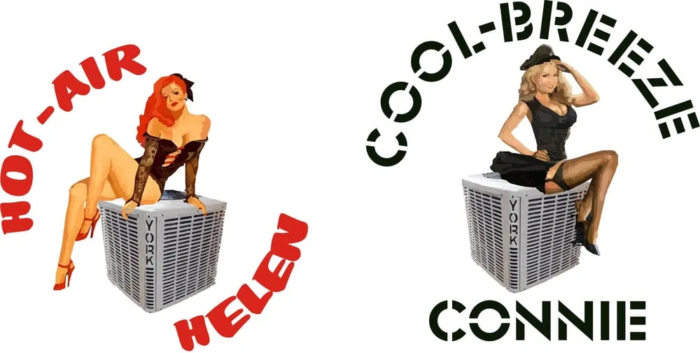 Slide of US Air Corps Heat & Air