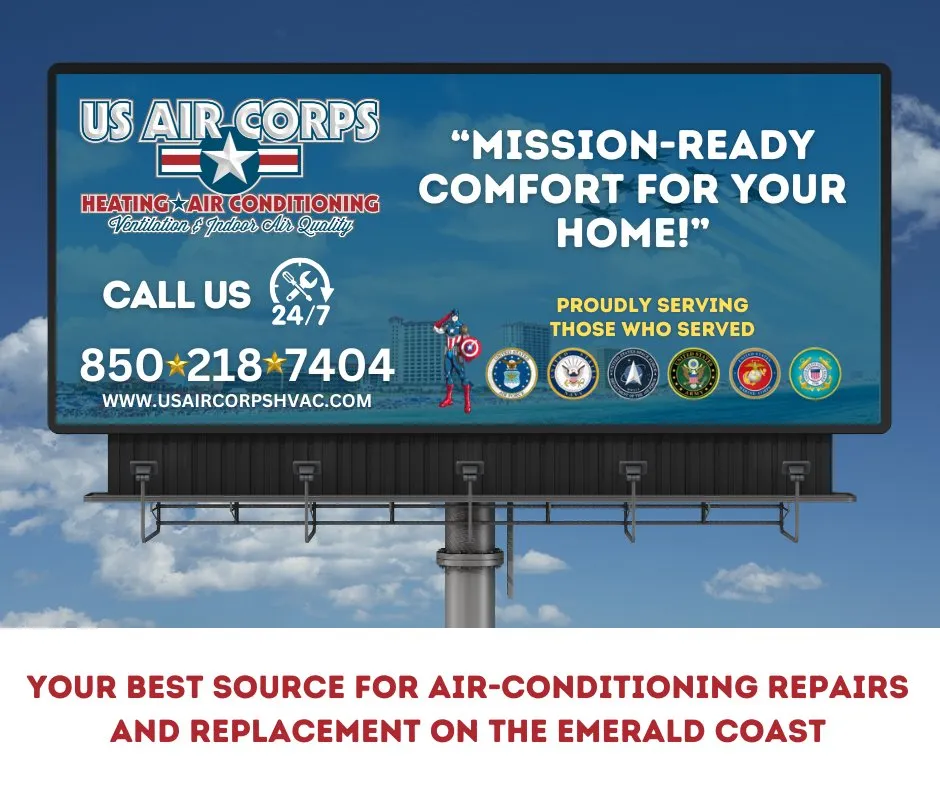 Slide of US Air Corps Heat & Air