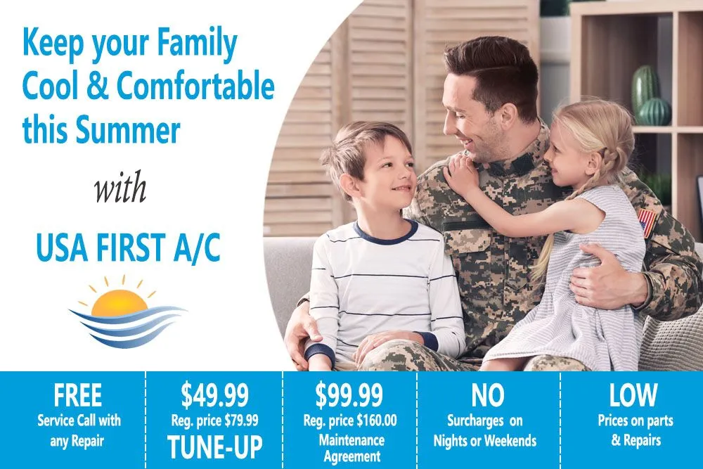 Slide of USA First A/C