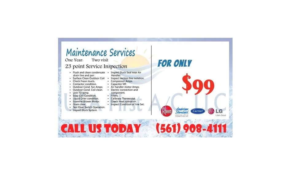 Slide of USA First A/C