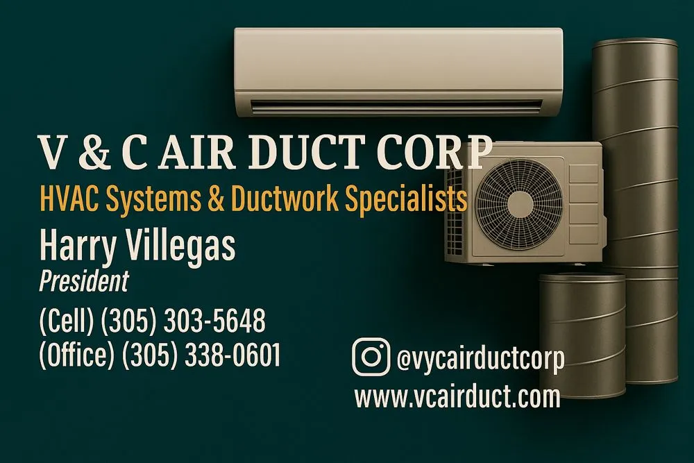 Slide of V & C AIR DUCT CORP
