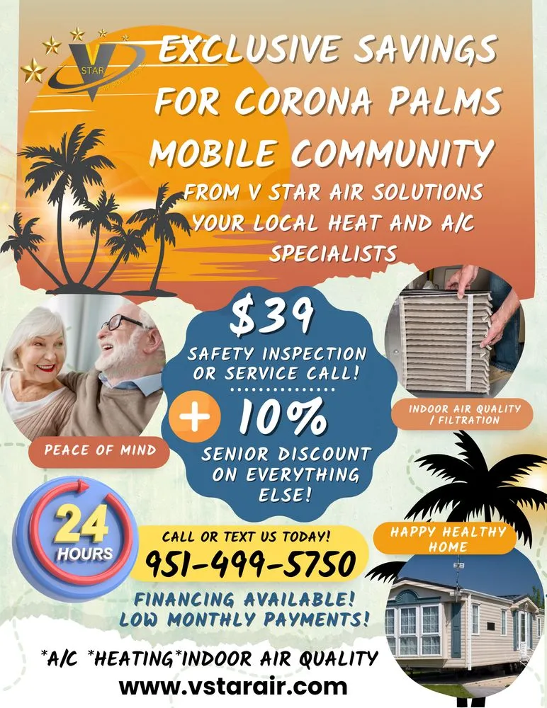 Slide of V Star Air Solutions