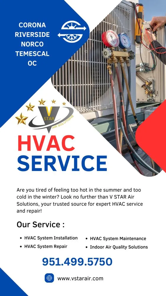 Slide of V Star Air Solutions