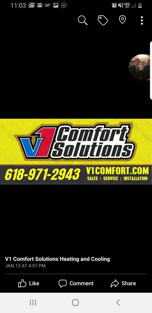 Top-rated HVAC installation experts serving Alhambra, IL - V1 Comfort Solutions