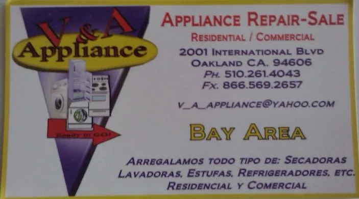 Slide of V&A Appliance
