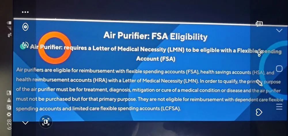 Slide of Vaccinated Air