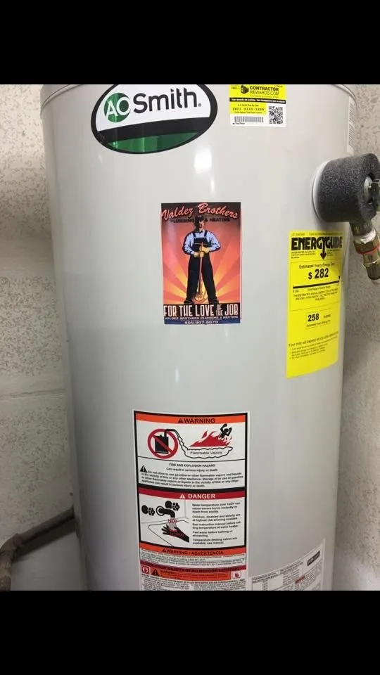 Slide of Valdez Brothers Plumbing and Heating