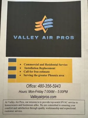 Valley Air Pros Logo