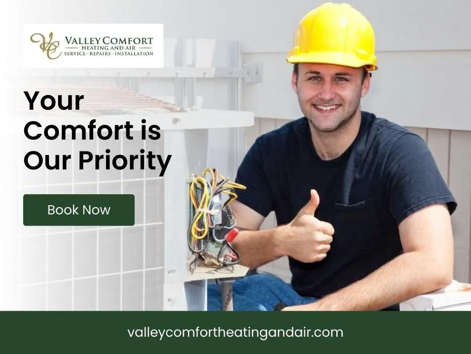 Slide of Valley Comfort Heating and Air
