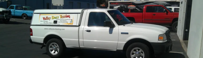 Slide of Valley Duct Testing