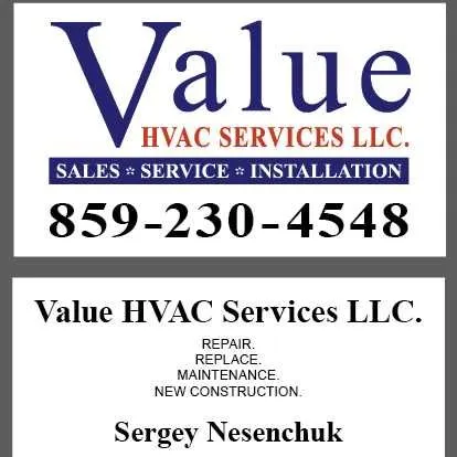 Slide of Value HVAC Services