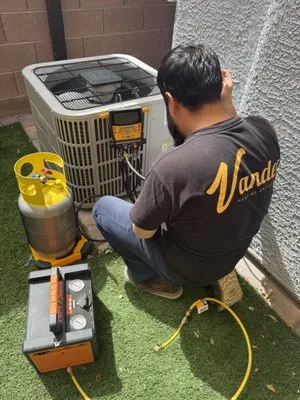 Vander Heating and Cooling Logo