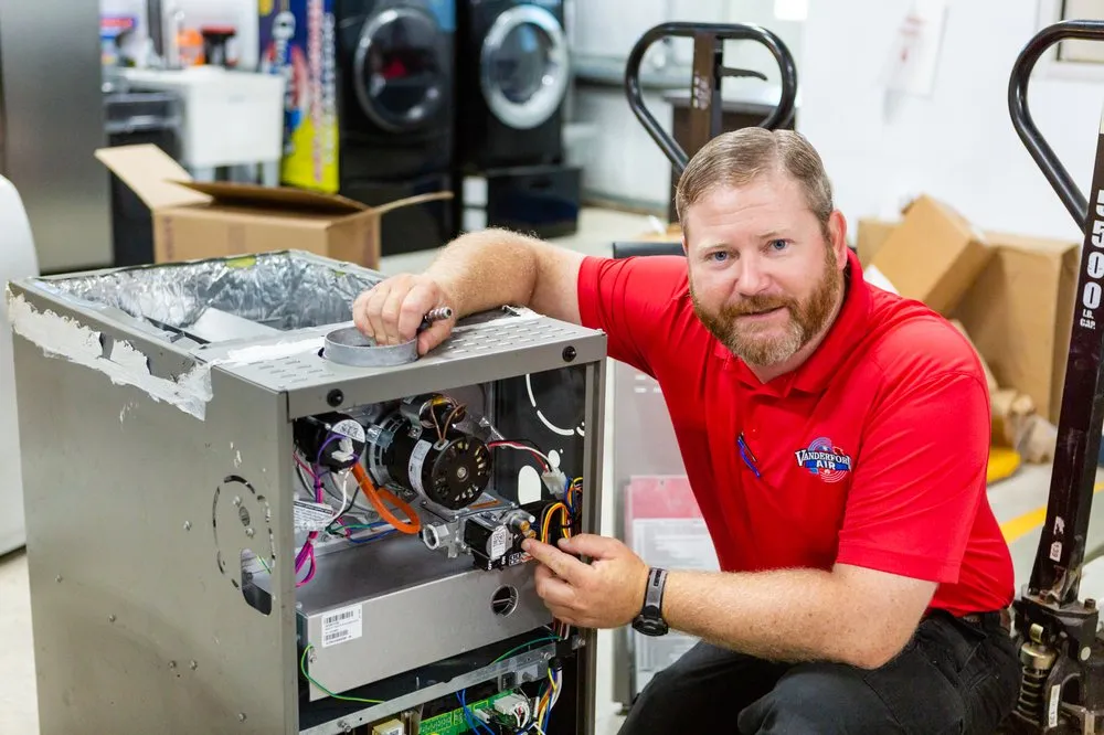 Slide of Vanderford Air and Plumbing