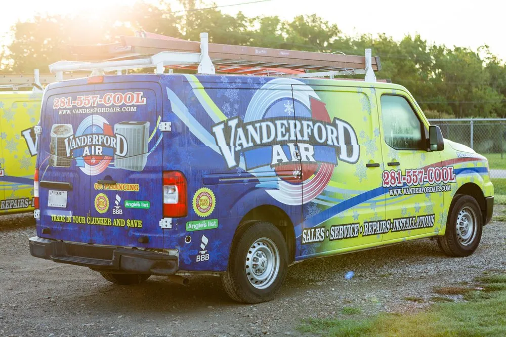 Slide of Vanderford Air and Plumbing