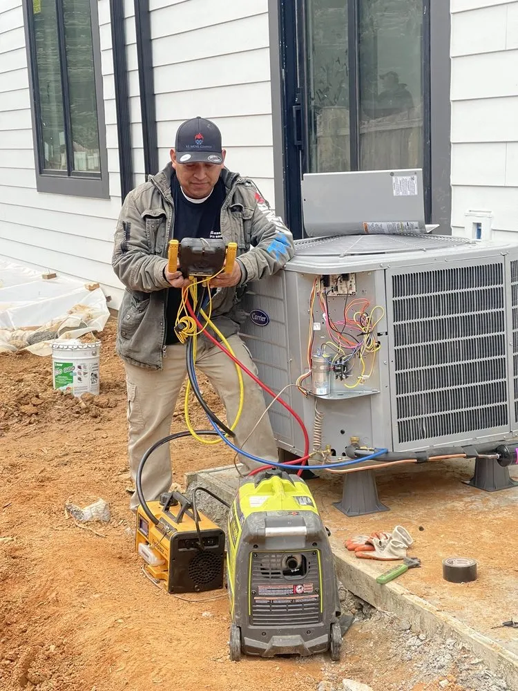 Slide of Vanessa's HVAC