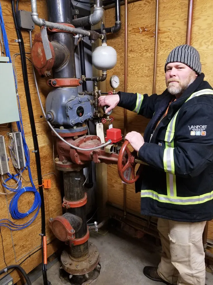 Slide of Vanport Mechanical & Fire Sprinkler