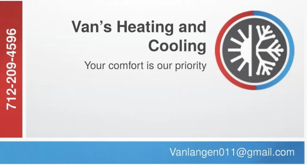 Slide of Van’s Heating And Cooling