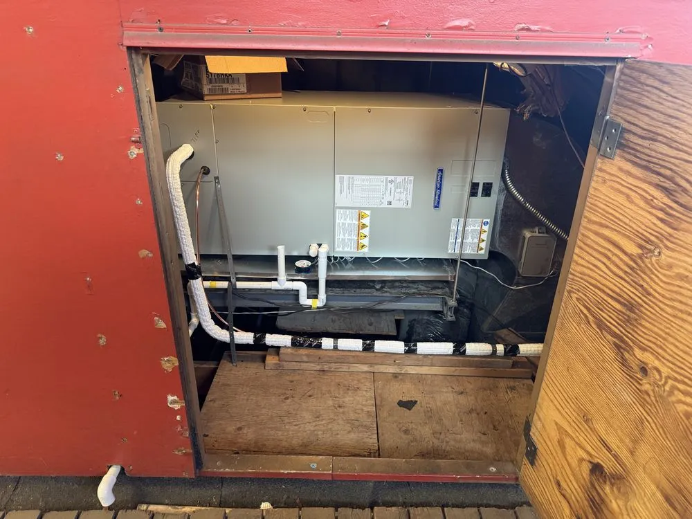 Slide of Varsity Heating and Cooling