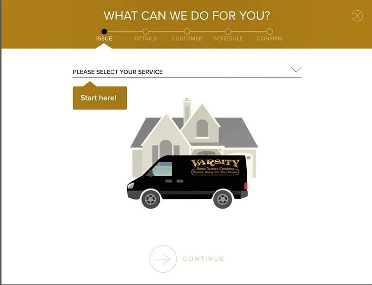 Slide of Varsity Home Service