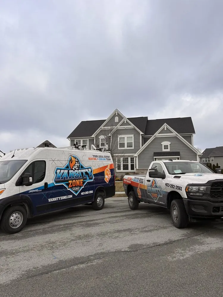 Slide of Varsity Zone HVAC - Fishers