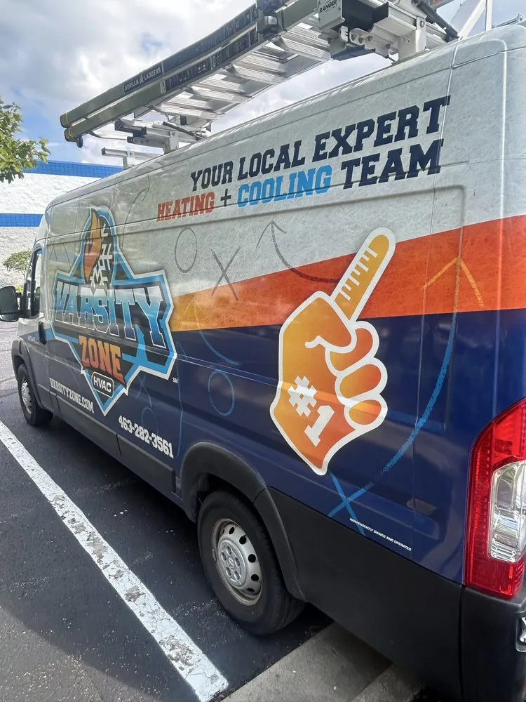 Slide of Varsity Zone HVAC - Fishers