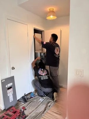 Vasquez Heating Air Plumbing Logo