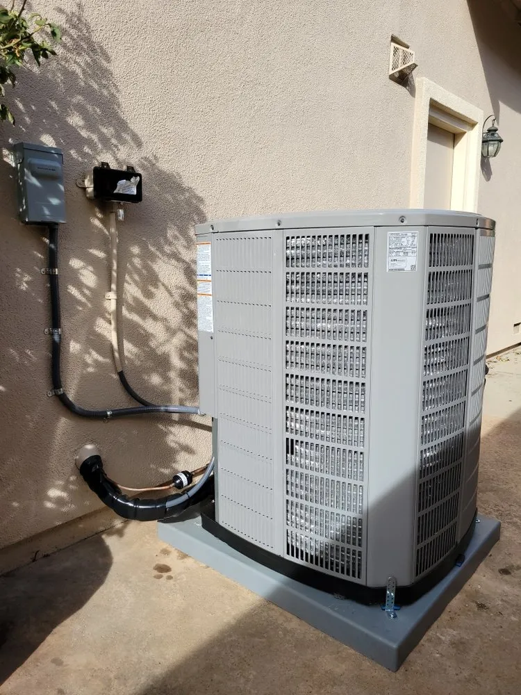 Slide of Vaughn's A/C and Heating