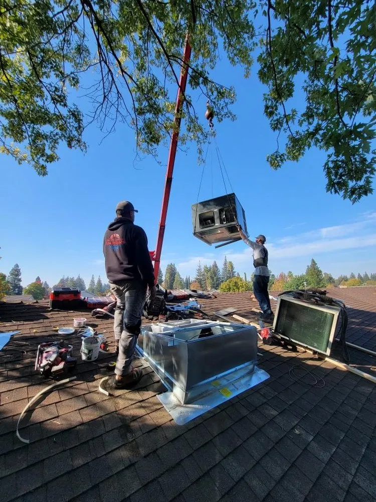 Slide of Vaughn's A/C and Heating