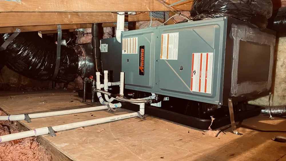 Slide of Vaughn's A/C and Heating