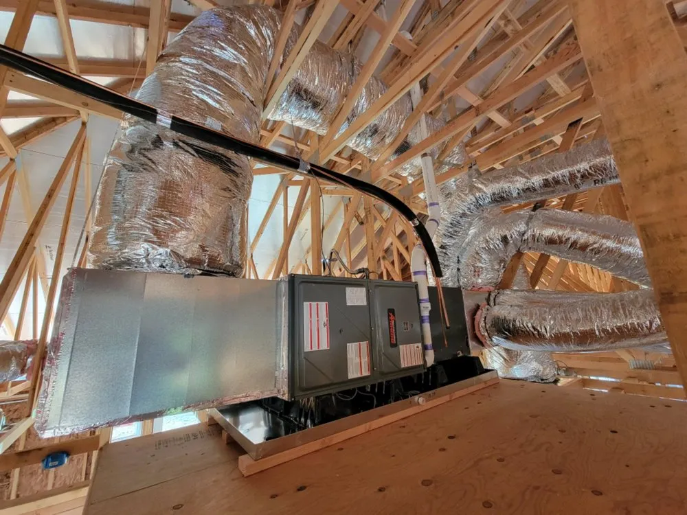 Slide of Vaughn's A/C and Heating