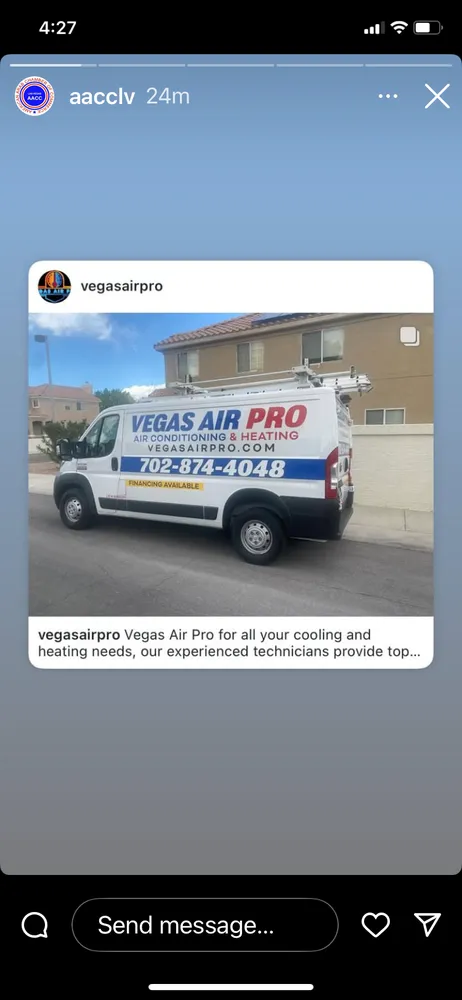 Slide of Vegas Air Pro