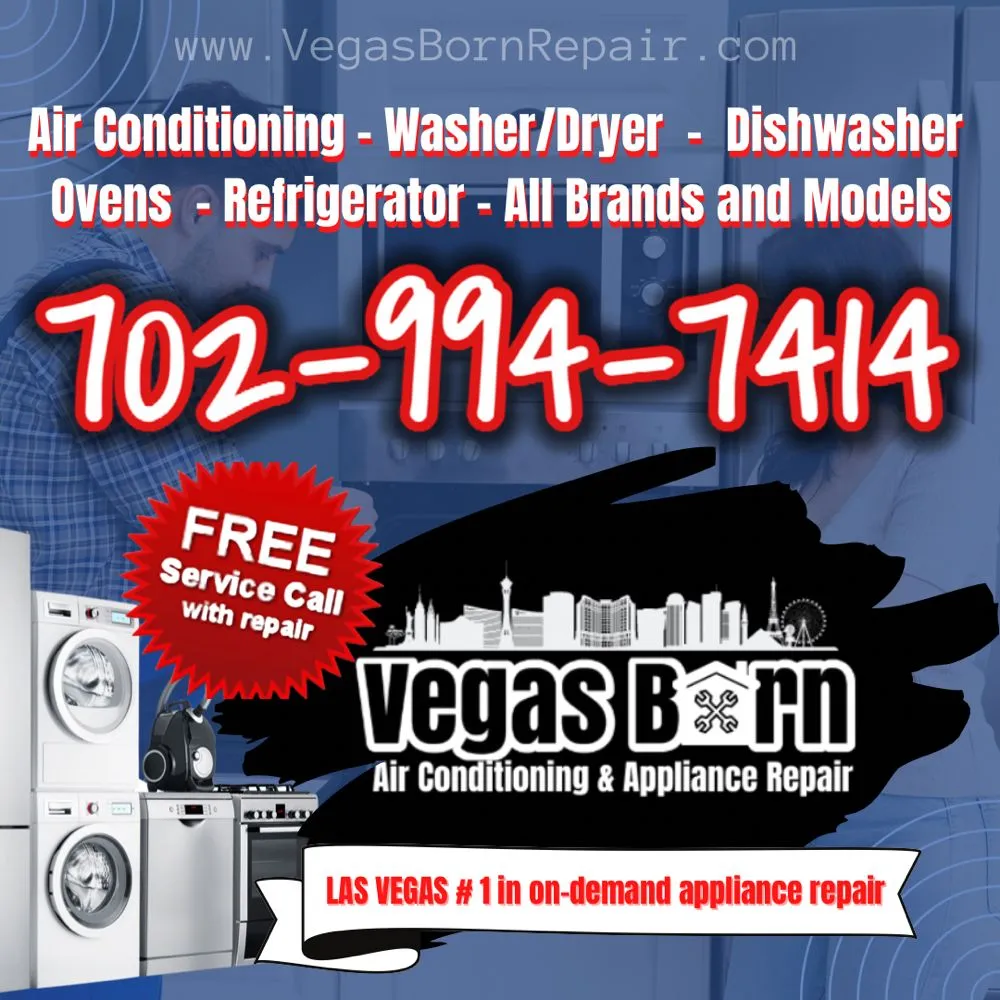 Slide of Vegas Born AC & Appliance Repair