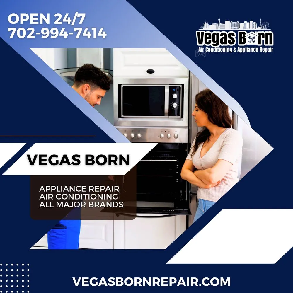 Slide of Vegas Born AC & Appliance Repair