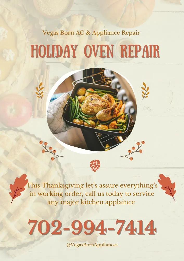 Slide of Vegas Born AC & Appliance Repair