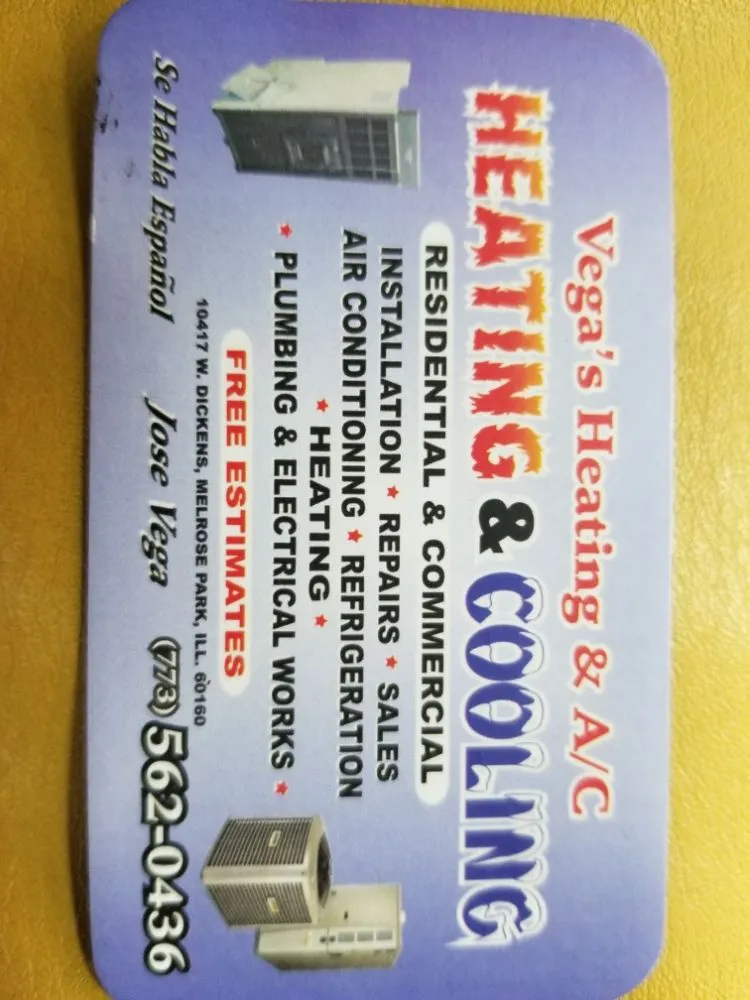 Slide of Vega’s Heating & Cooling