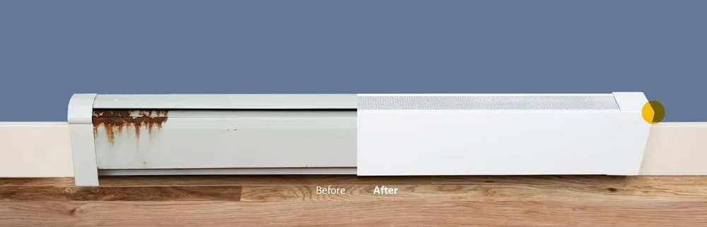 Slide of Veil Baseboard Covers