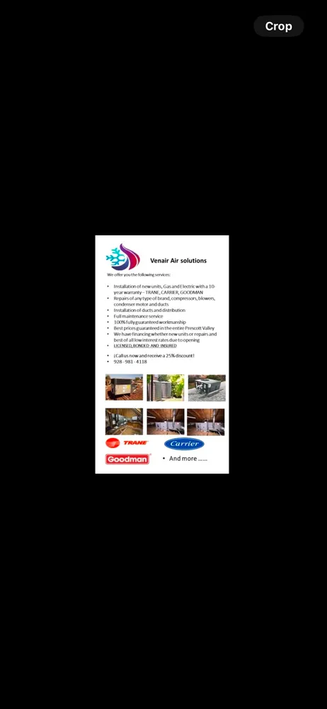 Slide of Venair Air Solutions