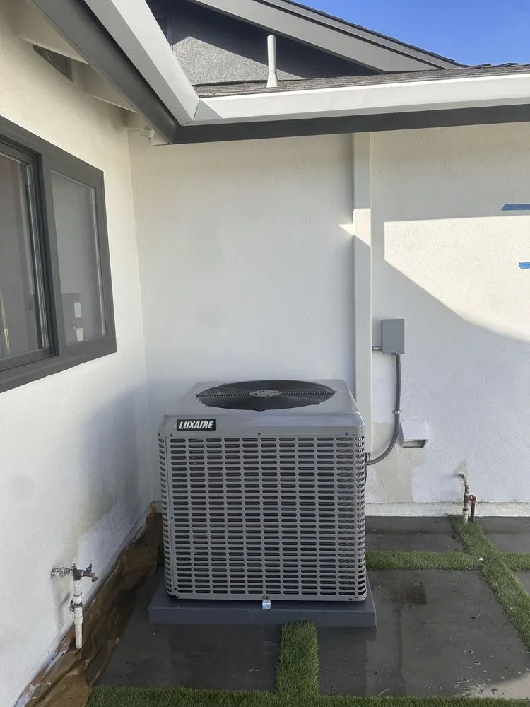 Slide of Ventilation hvac ac and heating services