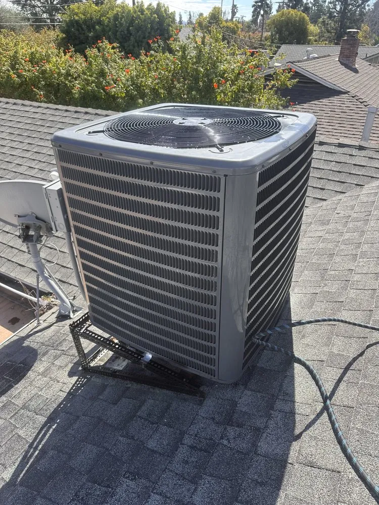 Slide of Ventilation hvac ac and heating services
